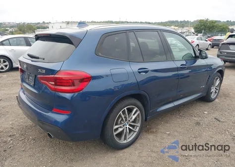 2018 BMW X3 xDrive30I z USA, uszkodzony, nr VIN 5UXTR9C54JLC81932